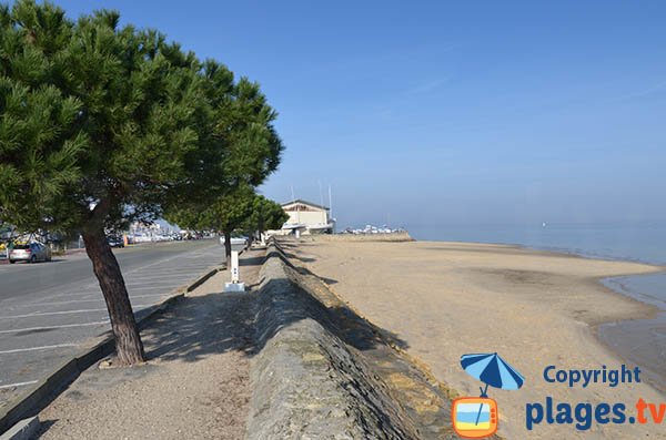 Photo de la plage de la Pointe de l'Aiguillon à Arcachon