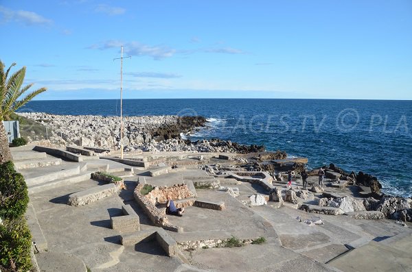 Photo of the beach of Cap Martin Tip - Roquebrune Cap Martin