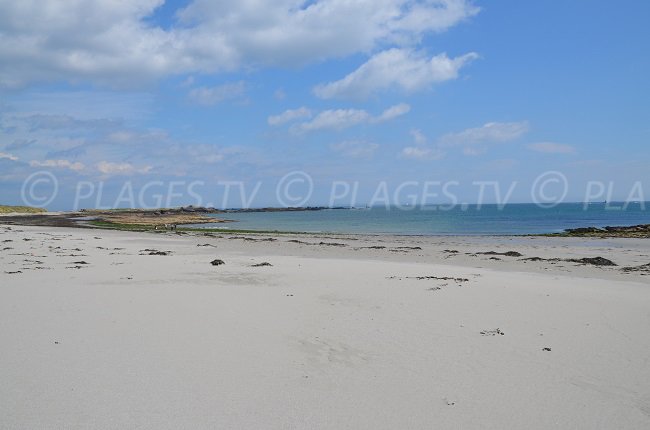 Beach near Conguel point in Quiberon