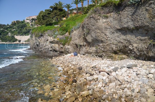 Photo of the Douaniers beach in Cap d'Ail