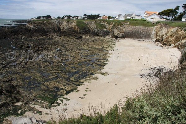 Plage de la pointe de Penchâteau à Pouliguen