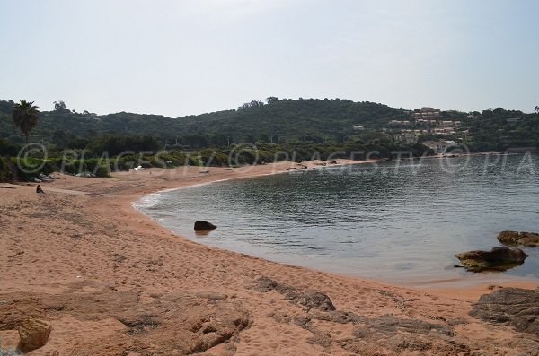 Spiaggia del Sofitel di Porticcio in Corsica