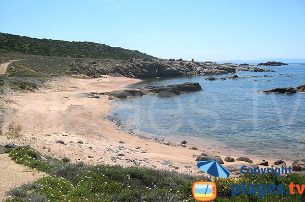 Photo de la plage de la pointe de Ventilegne à Figari