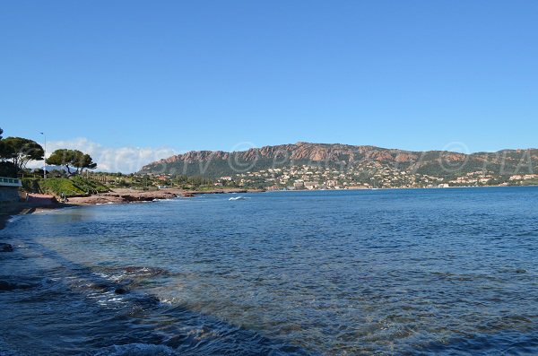 Esterel and Agay view from Pointes Longues beach