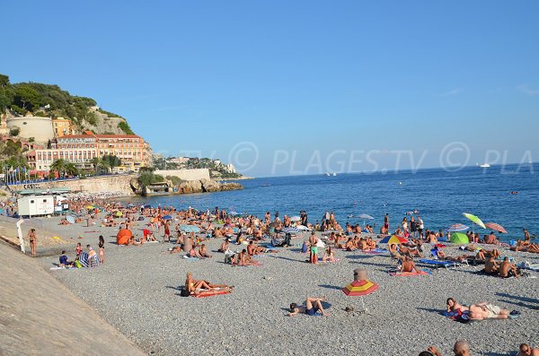 Spiaggia delle Ponchettes a Nizza