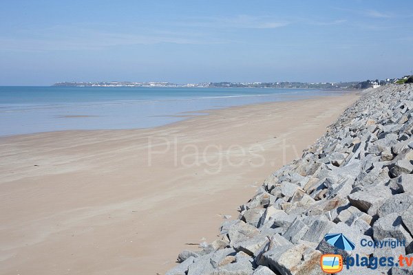 Photo de la plage du Pont Bleu de Jullouville