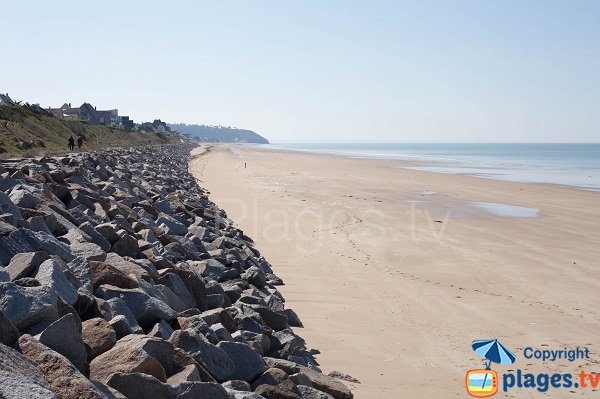 Plage du Pont Bleu de Jullouville