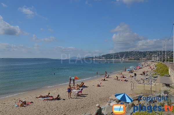 Strand von Pont de Lys auf Parkhöhe - Juan les Pins