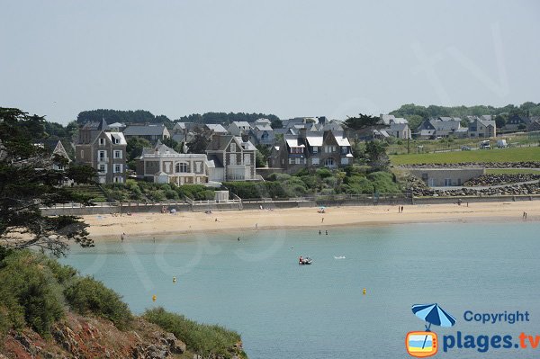 Photo de la plage du Pont à Saint Malo