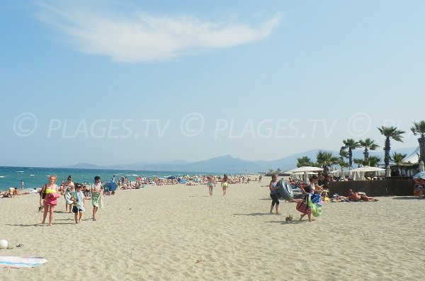 Plage privée à St Cyprien - Zone le pont Tournant