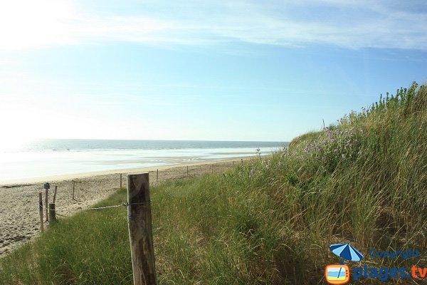 Plage du Pont d'Yeu côté nord - Notre Dame de Monts