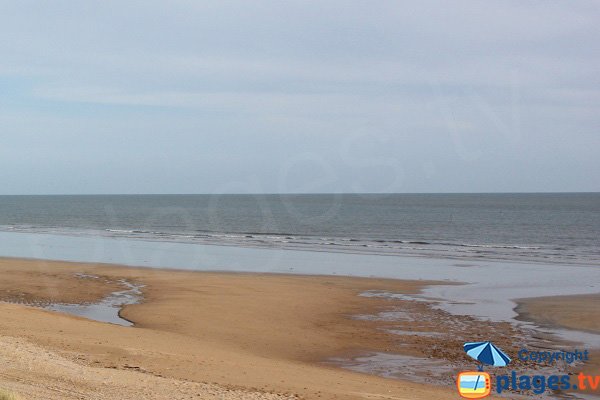 Plage du Pont d'Yeu entre Notre Dame et St Jean de Monts