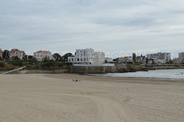 Foto della spiaggia di Pontaillac a Royan in Francia