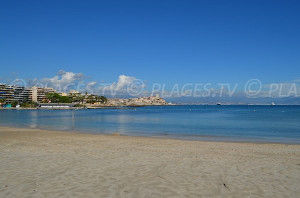 Plage du Ponteil à Antibes