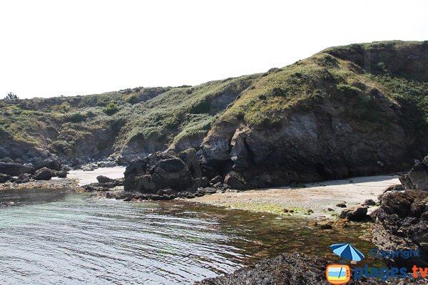 Criques de Porh Ized à Sauzon - Belle Ile en Mer