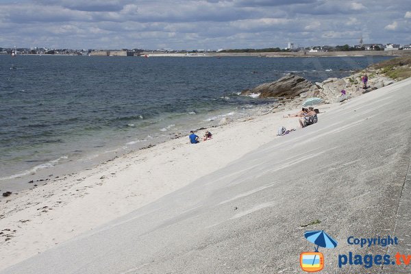 Photo of Porh Puns beach in Gavres - Brittany