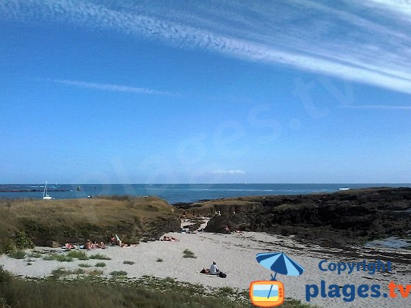 Photo de la plage de Port Raid - Ile de Groix