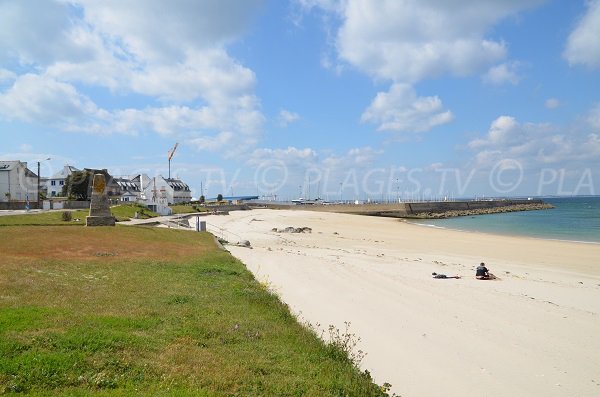 Photo de la plage du Porigo sur la presqu'ile de Quiberon