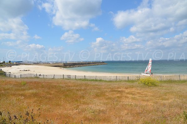 Porigo beach in Quiberon in France