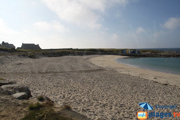 Plage au port de l'ile Grande - Pleumeur Bodou