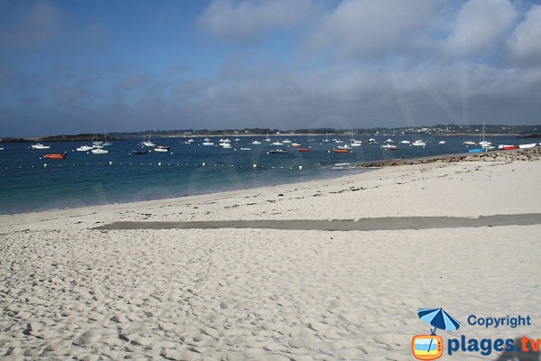 Port de Gelen sur l'ile Grande de Pleumeur Bodou