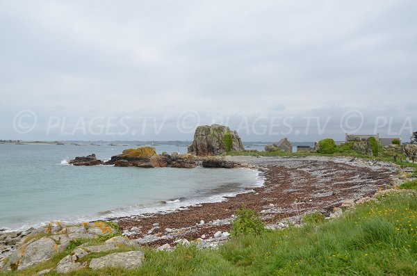 Plage et baie de Pors Hir