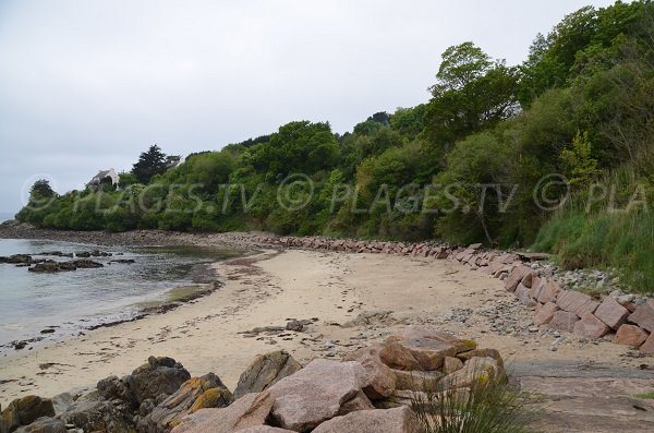 Plage de Pors Mabo à Trébeurden