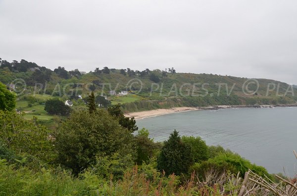 Photo de la plage de Pors Mabo à Trébeurden