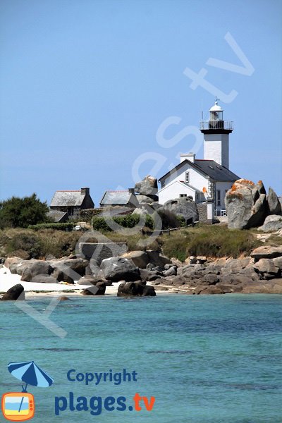 Leuchtturm von Pontusval - Brignogan-Plage