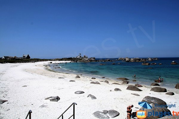 Photo of Pors Pol beach in Brignogan-Plage in France