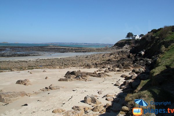 Photo de la plage de Pors Pol à Carantec