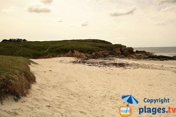 Dune de la plage de Pors Tevigné - Plouarzel