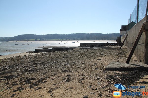 Oyster park in Carantec