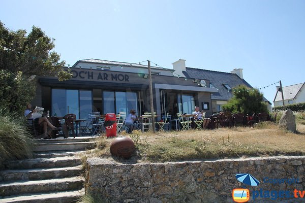 Restaurant sur la plage de Plouescat - Porsgwen