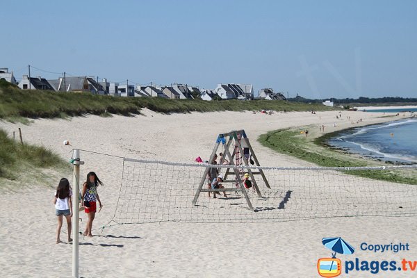 Plage de Porsgwen à Plouescat