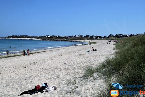 Photo de la plage de Porsmeur à Plouescat