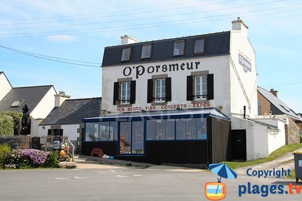 Pub à côté de la plage de Porsmeur - Porspoder