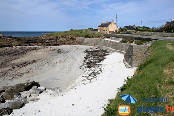 Photo de la crique de Porsmeur à Porspoder