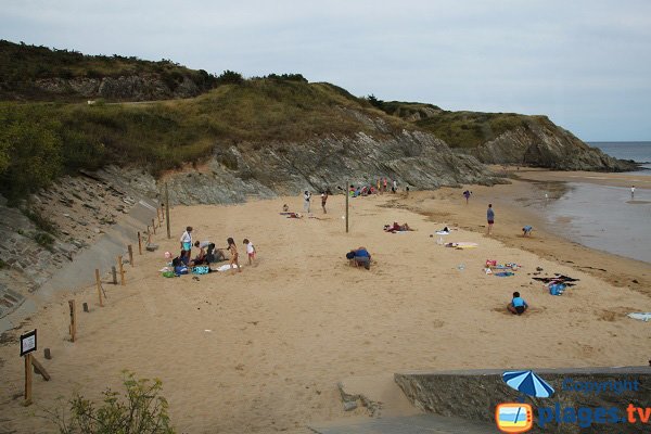 Cove in Belle Ile en Mer