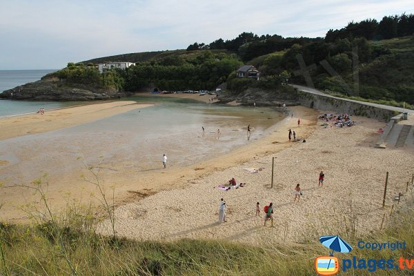 Photo of Port Andro beach in Belle Ile en Mer - Locmaria