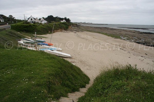 Photo de la plage de Port au Loup à Piriac sur Mer