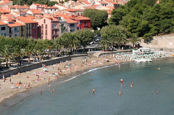 Private beach in Collioure - Port d'Avall