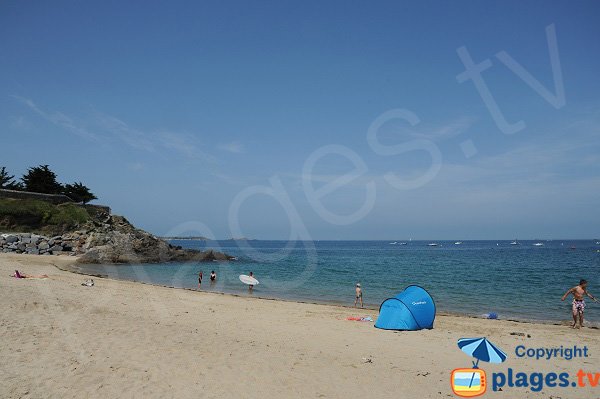 Plage de Port Blanc à Dinard