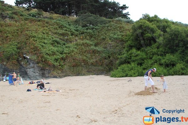 Plage de Port Blanc de Locmaria - Belle Ile