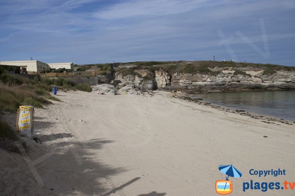 Plage de sable à Kerroc'h - Ploemeur