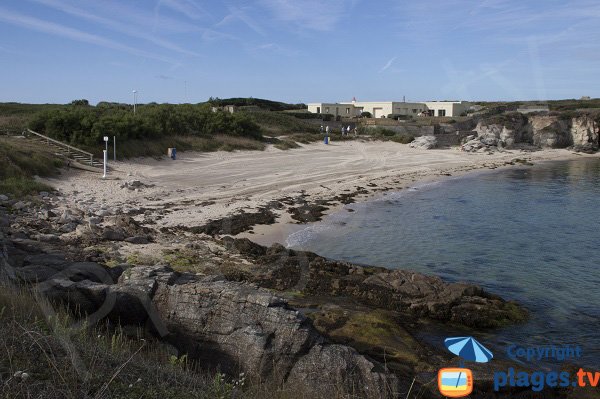 Photo of Port-Blanc beach in Ploemeur - Kerroc'h