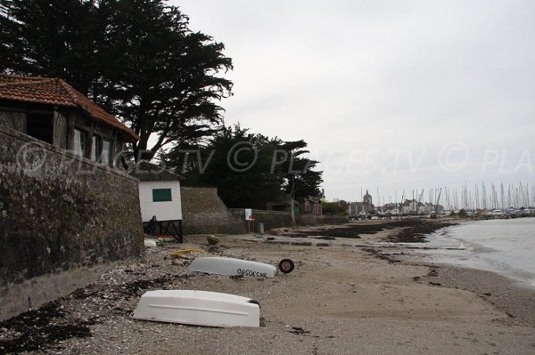 Plage au nord du port de Piriac sur Mer