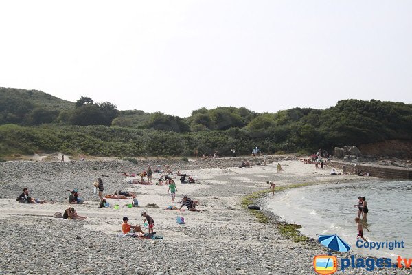 Photo de la plage de Port l'Epine à Trélévern