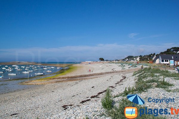 Plage de Port l'Epine à Trélévern