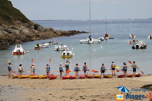 Photo de la plage de Port Foquet à Belle Ile en Mer